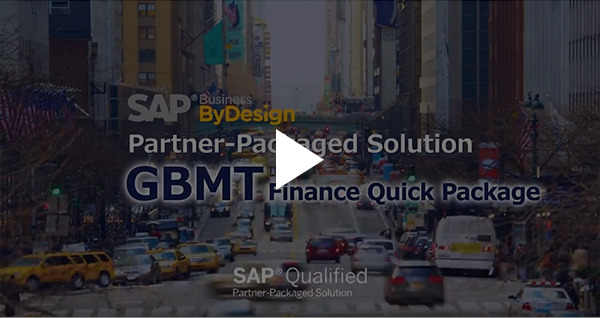GBMT Finance Quick Package:SAP Business ByDesign Partner-Packaged Solution 動画