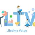 顧客生涯価値とは</br>その意味と計算方法。価値を高めるポイントとは　イメージ